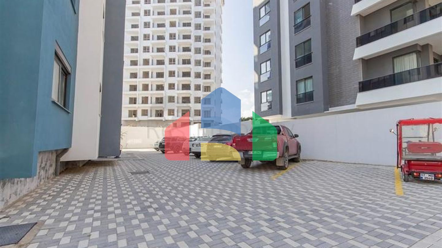 Квартира 1+1 в районе Махмутлар