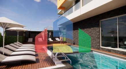 1+1 apartment in one of the new complexes of Mahmutlar district