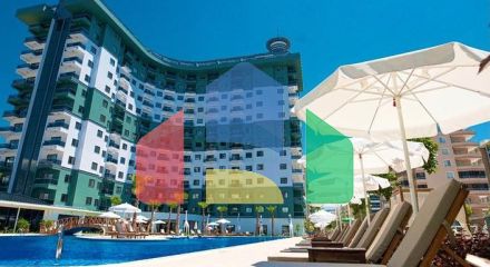 Квартира 1+1 в элитном проекте района Махмутлар