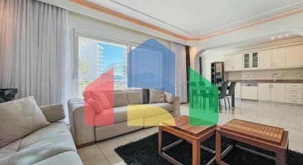 A linear 3+1 apartment for a large family