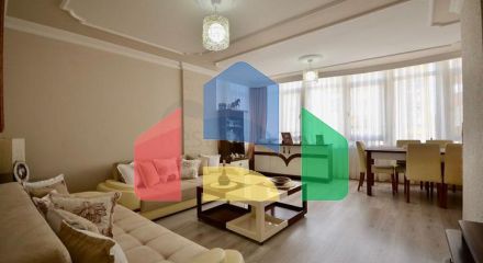 Простора квартира 3 + 1 з меблями і технікою в районі Махмутлар