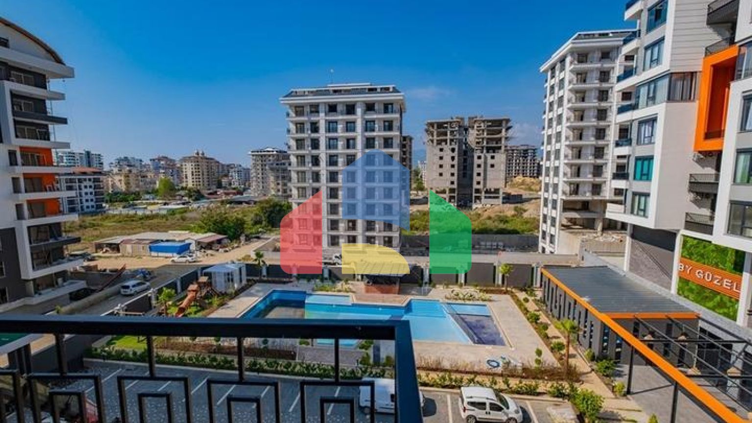 Квартира 1+1 в районе Махмутлар