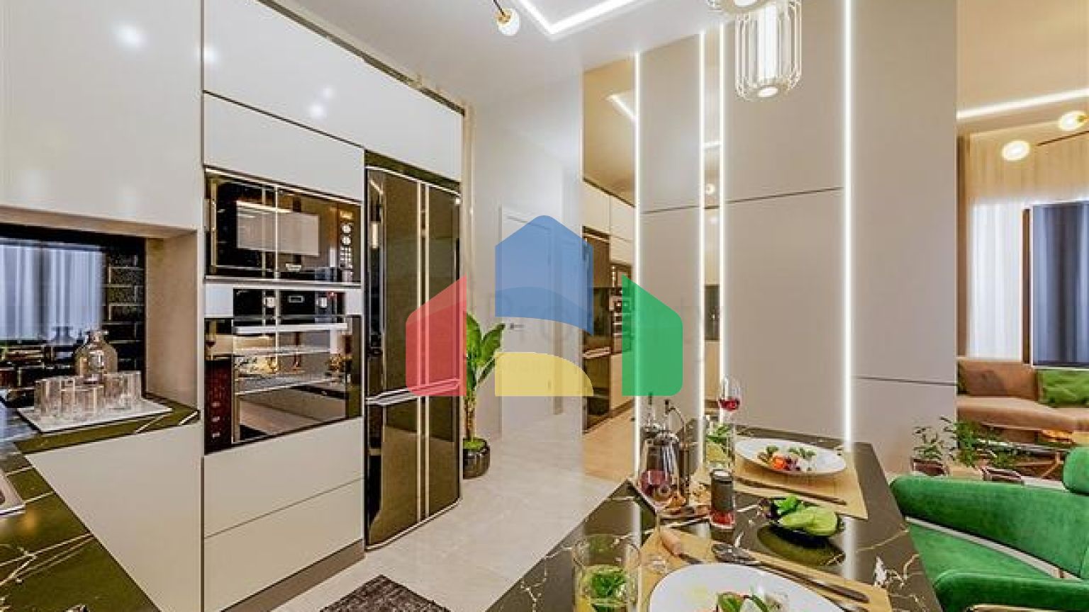 Квартиры в новом жилом комплексе в Махмутларе