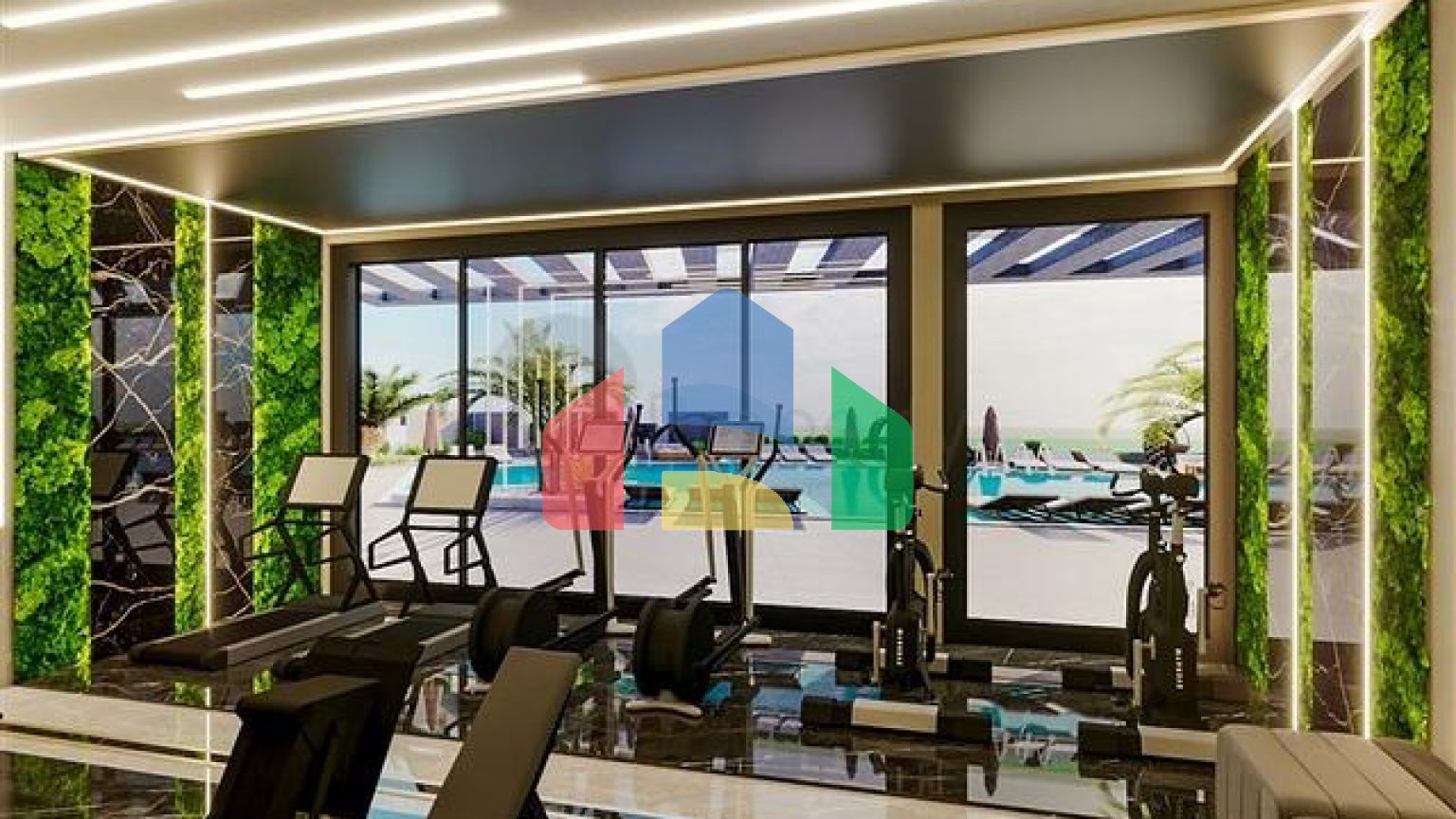 Квартиры в новом жилом комплексе в Махмутларе