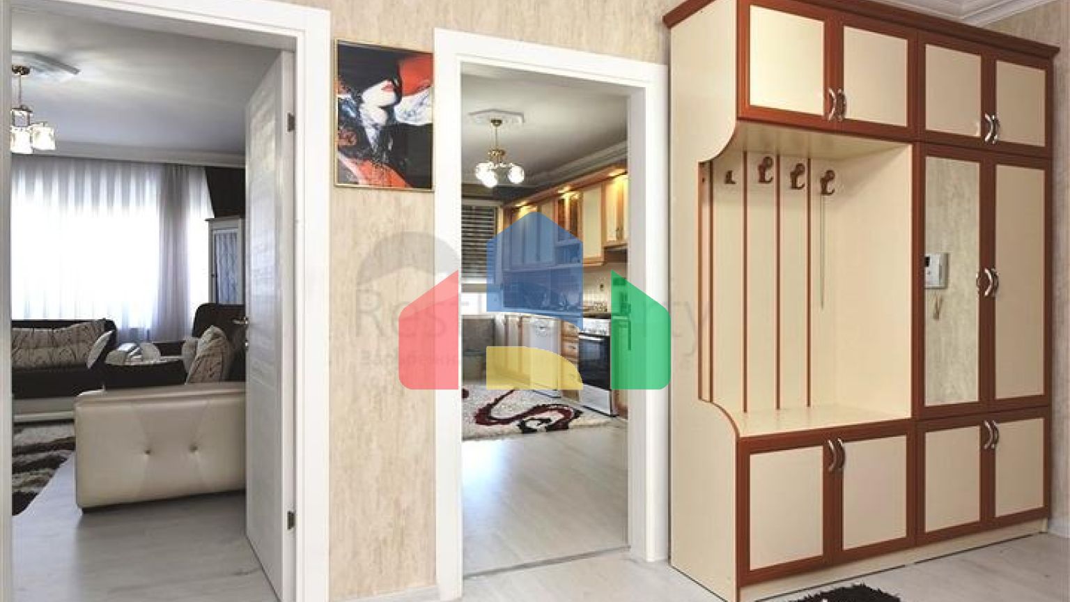 Квартира 2+1 c отдельной кухней в районе Махмутлар