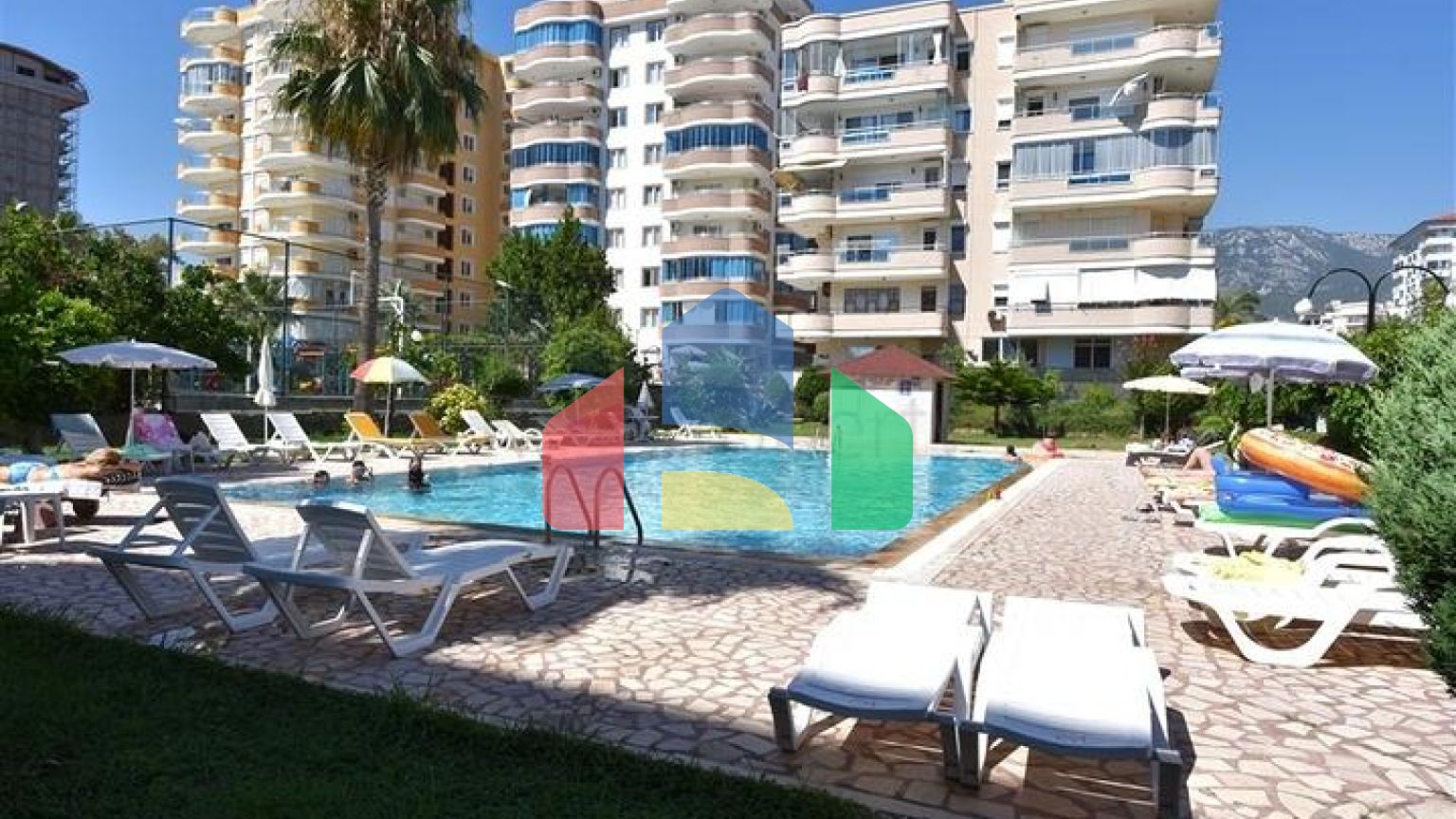 Квартира 2+1 c отдельной кухней в районе Махмутлар