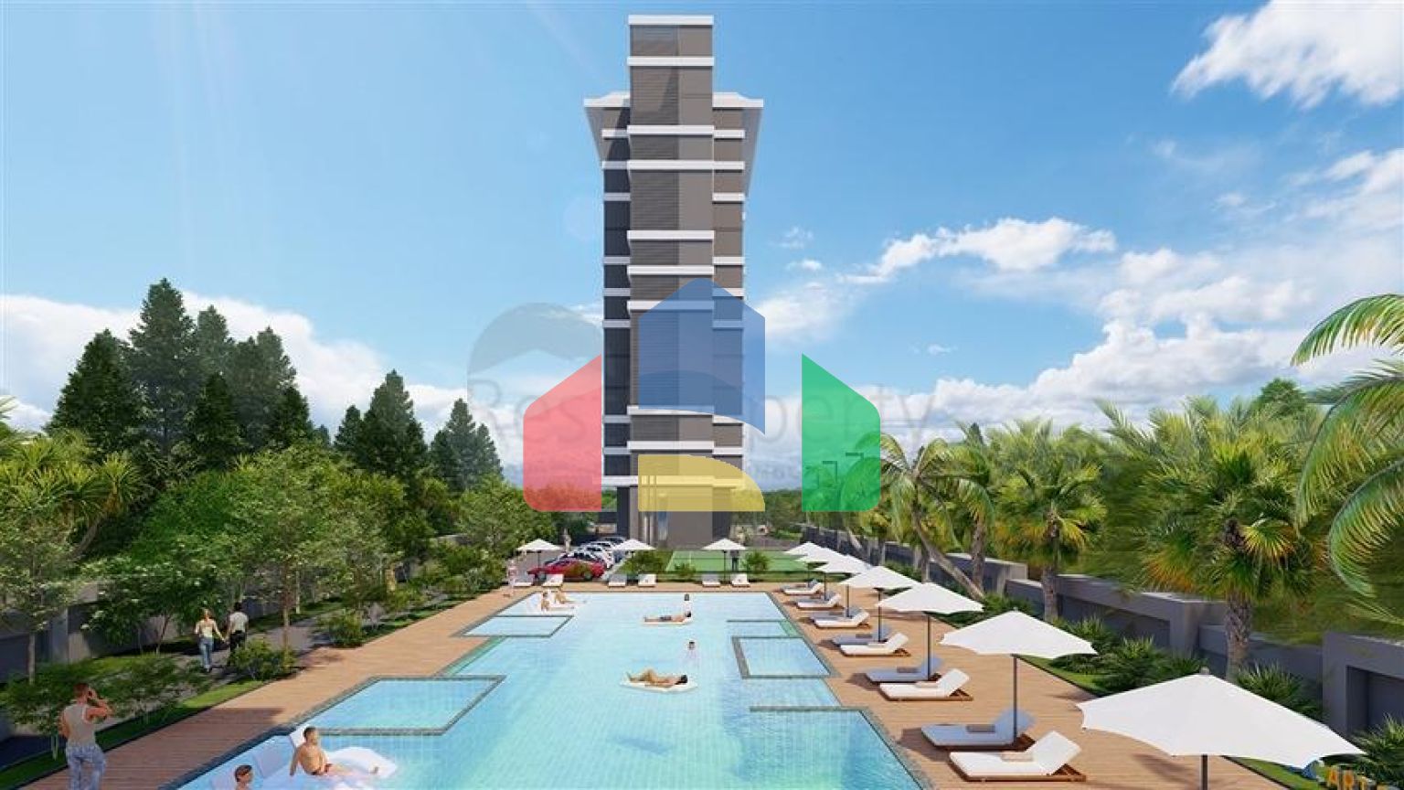 Новый проект премиум класса в районе Махмутлар