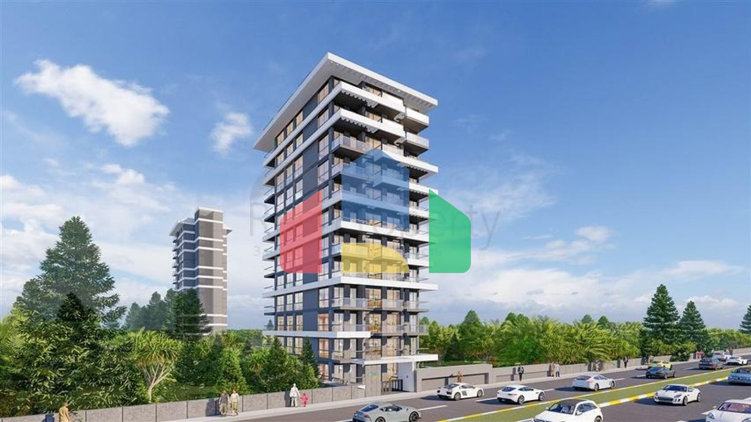 Новый проект премиум класса в районе Махмутлар