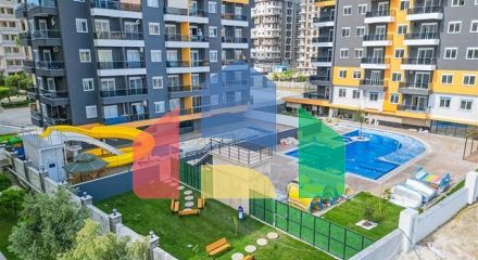 Трехкомнатная квартира в 200 м от моря в районе Махмутлар