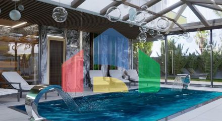 1+1 apartment in a premium complex in Mahmutlar district