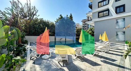 Квартира 1+1 в новом жилом комплексе в районе Махмутлар