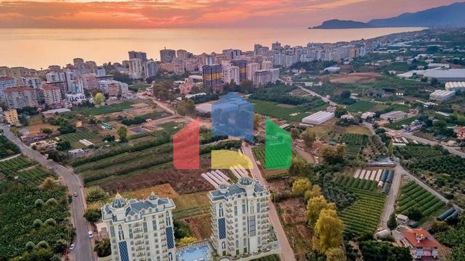 Новый строящийся комплекс в районе Махмутлар