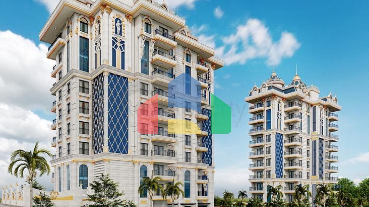 Новый строящийся комплекс в районе Махмутлар