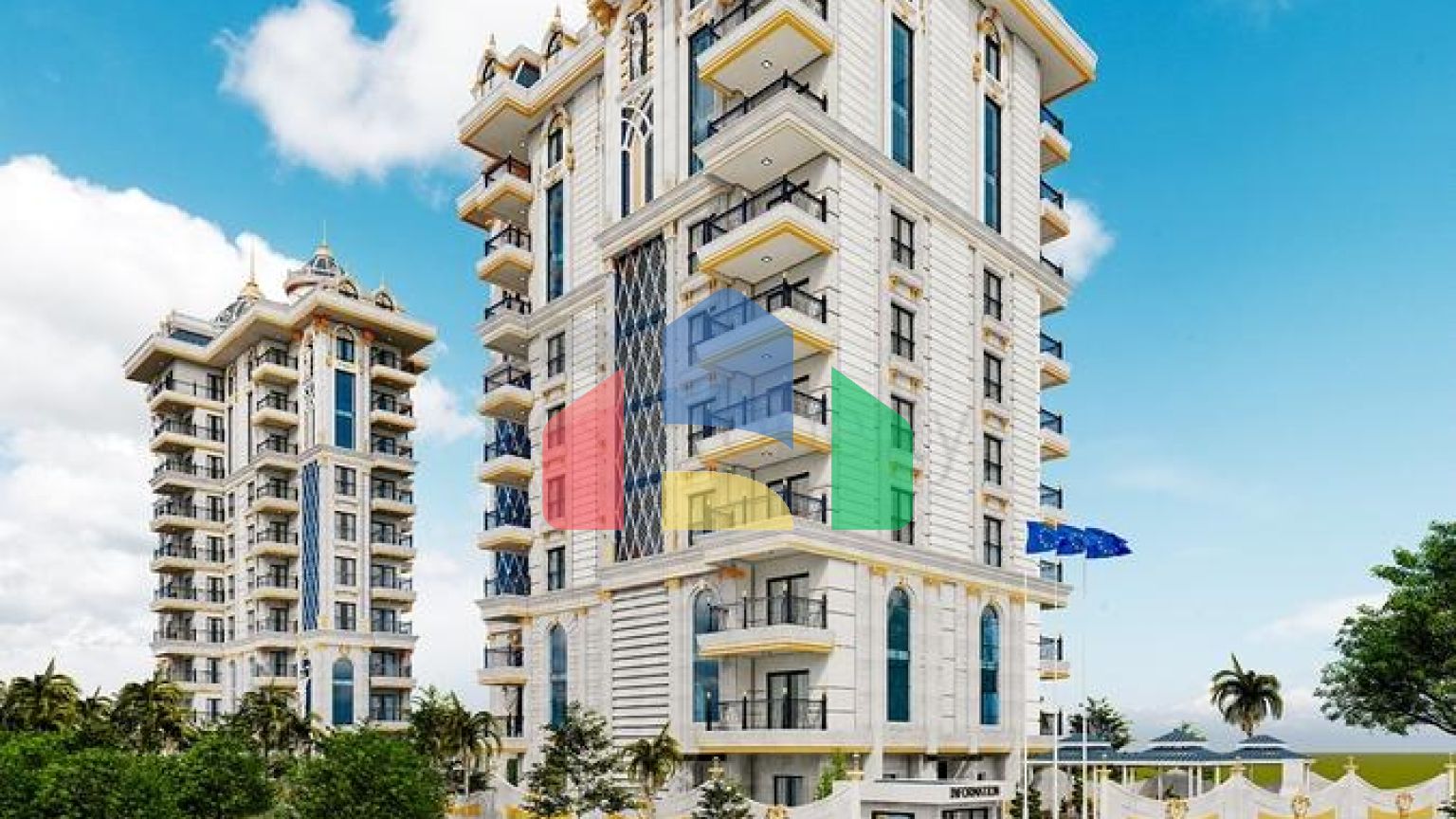 Новый строящийся комплекс в районе Махмутлар