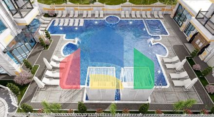 Новый строящийся комплекс в районе Махмутлар