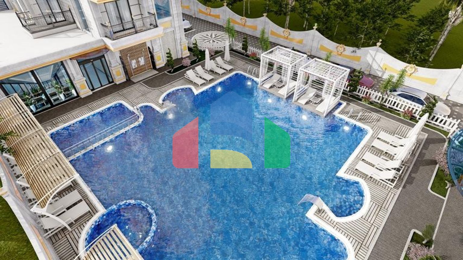 Новый строящийся комплекс в районе Махмутлар