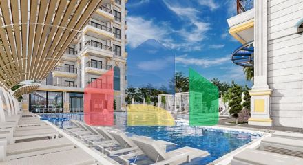 Новый строящийся комплекс в районе Махмутлар