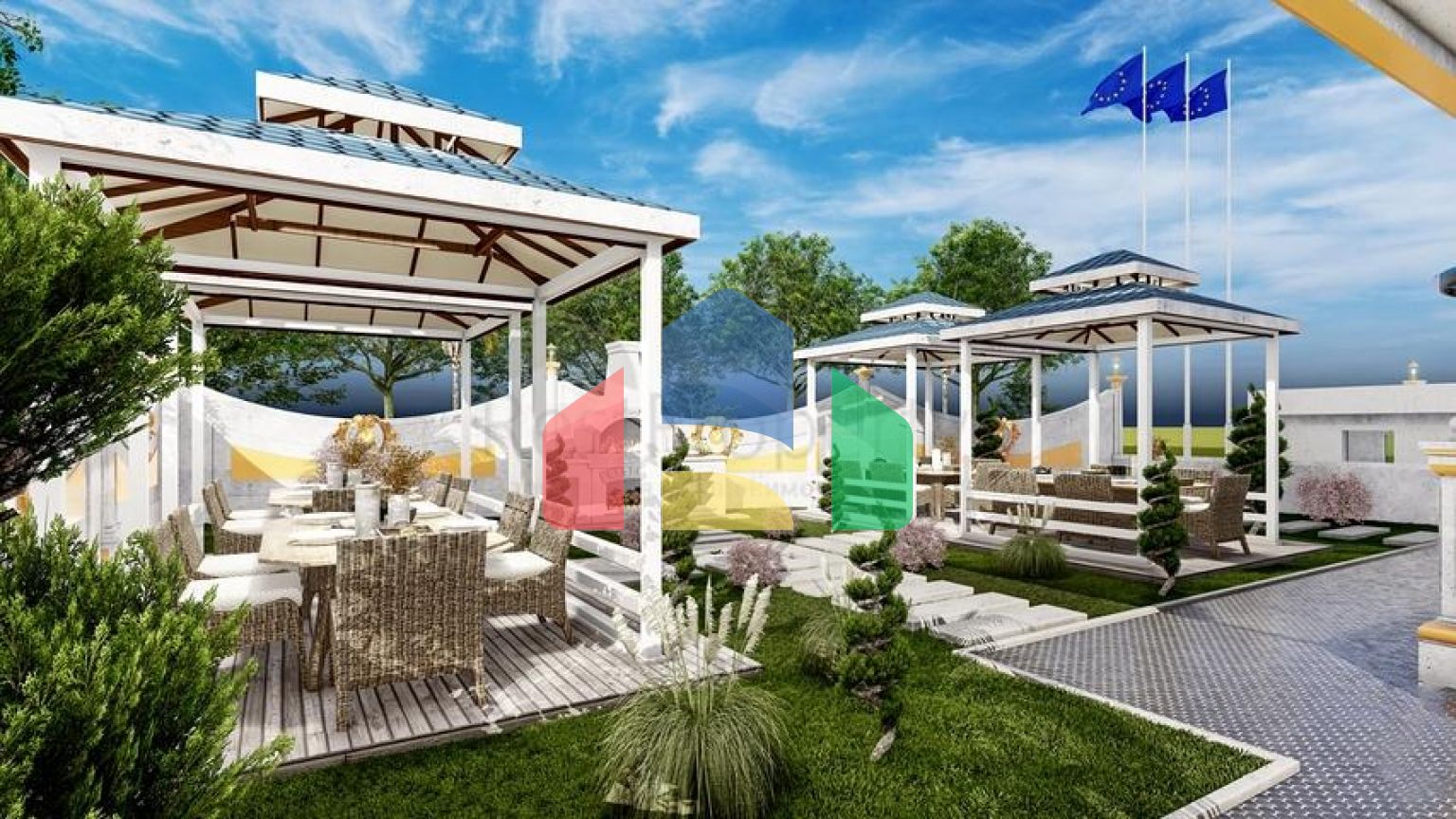 Новый строящийся комплекс в районе Махмутлар