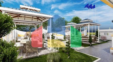 Новый строящийся комплекс в районе Махмутлар