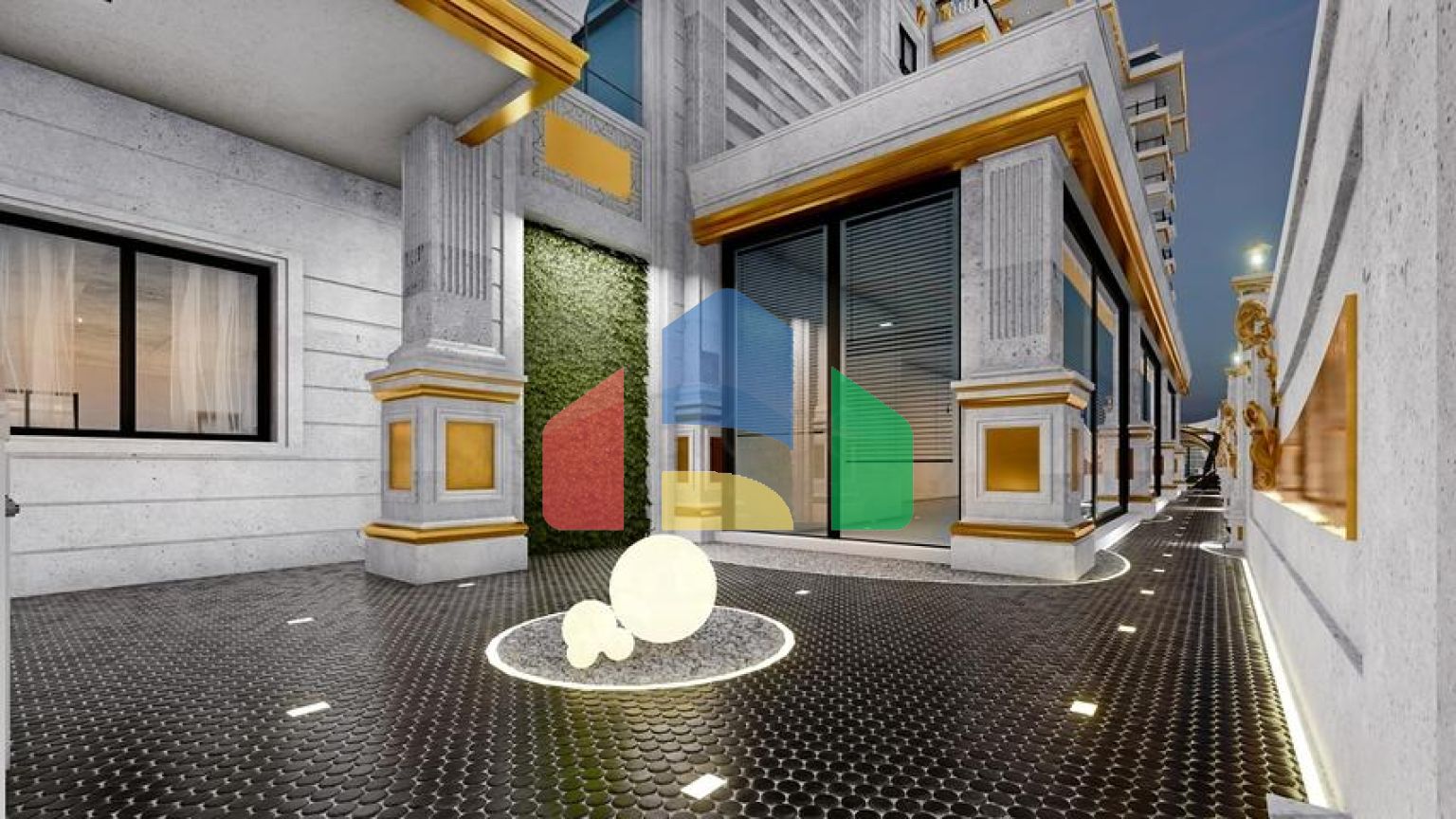 Новый строящийся комплекс в районе Махмутлар