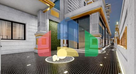 Новый строящийся комплекс в районе Махмутлар