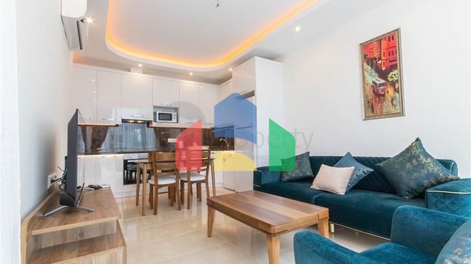 Меблированная квартира планировки 1+1