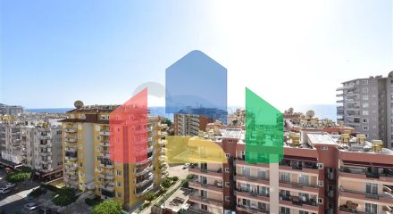 Квартира 2+1 с отдельной кухней в 125 м от моря в районе Махмутлар