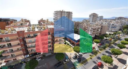 Квартира 2+1 с отдельной кухней в 125 м от моря в районе Махмутлар