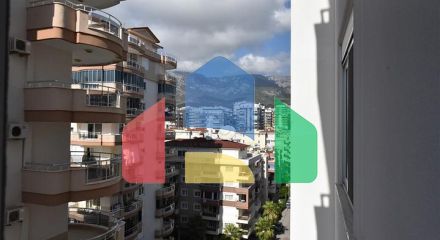 Квартира 2+1 с отдельной кухней в 125 м от моря в районе Махмутлар