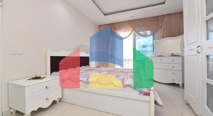 Квартира 2+1 с отдельной кухней в 125 м от моря в районе Махмутлар