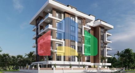 2+1 apartment in a new complex just 600 meters from the sea