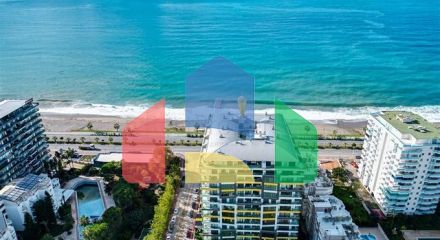 Квартира 1+1 на первой линии в районе Махмутлар