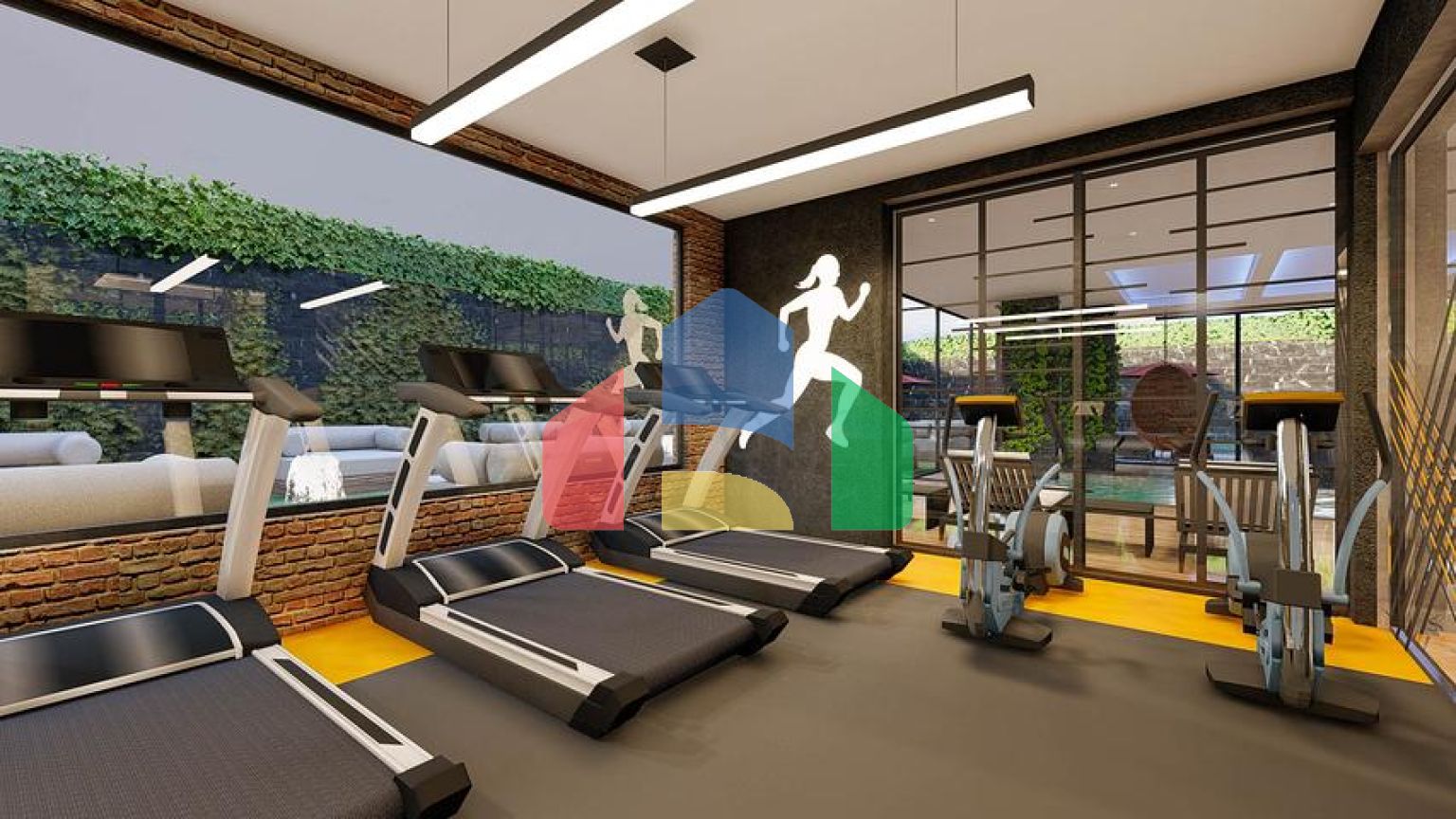 Квартира 1+1 в районе Махмутлар