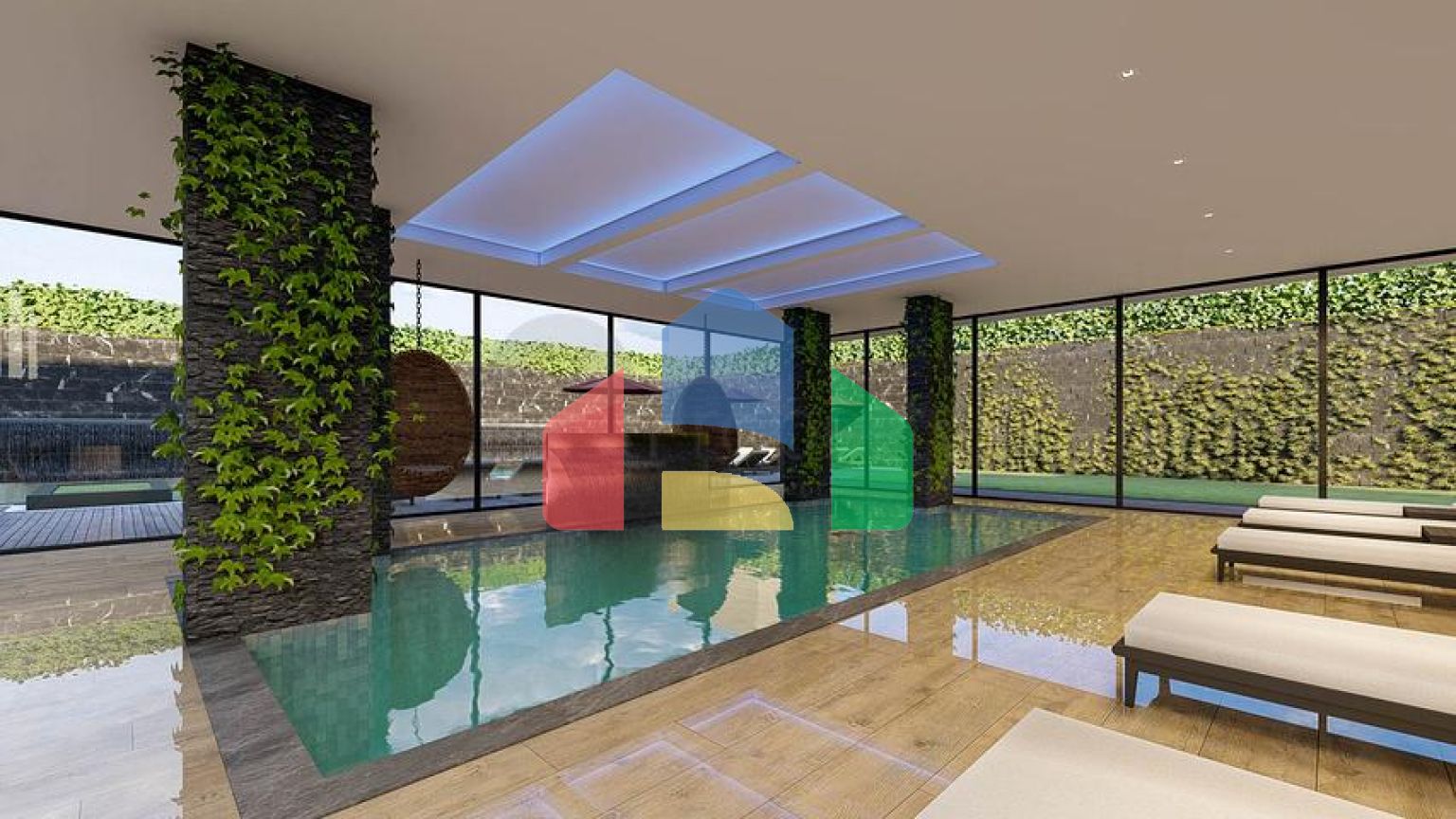 Квартира 1+1 в районе Махмутлар