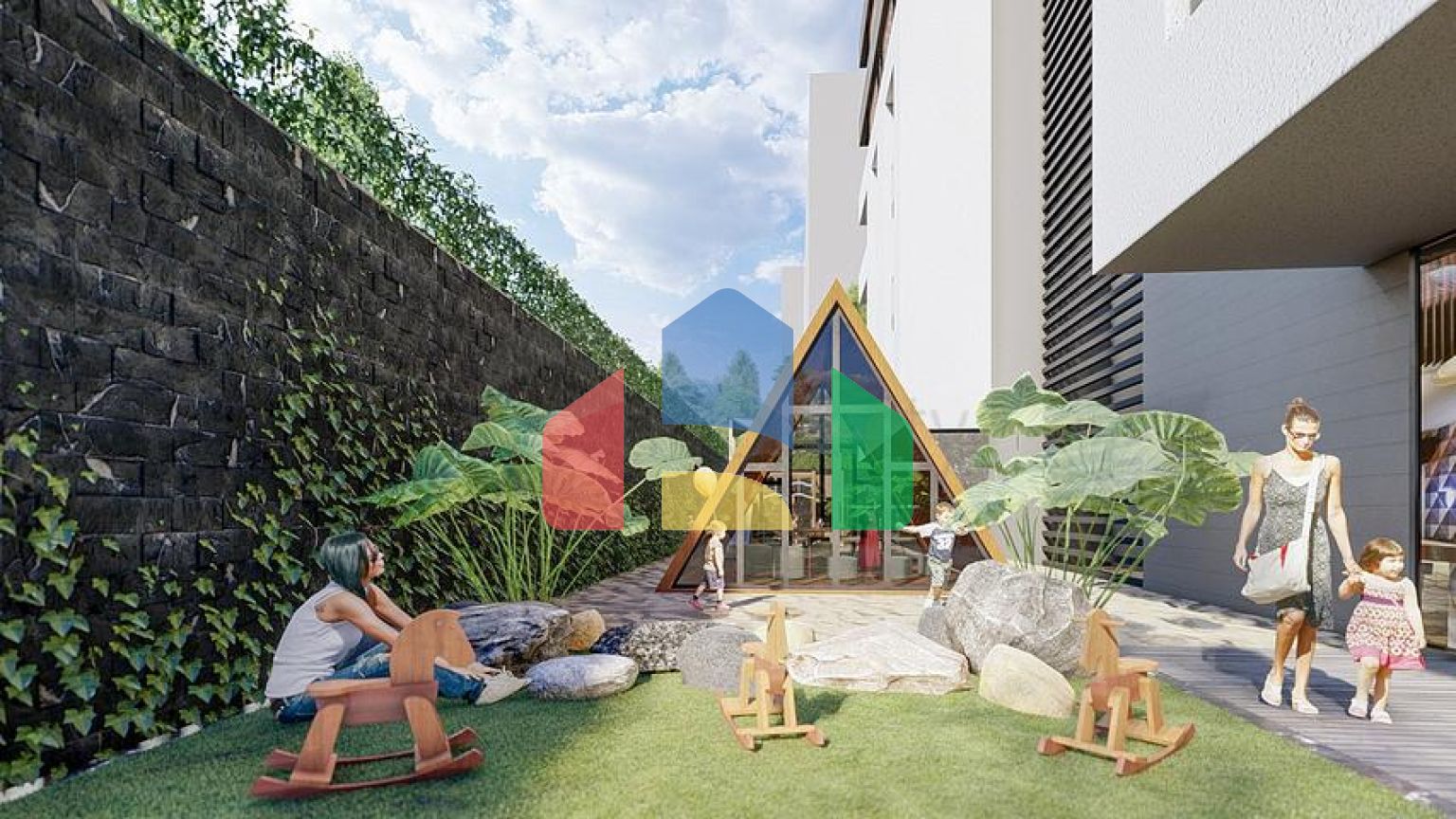 Квартира 1+1 в районе Махмутлар