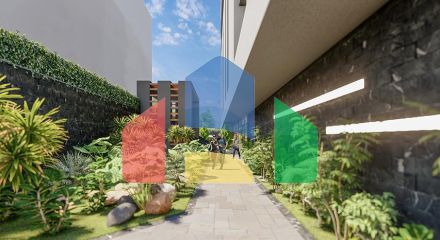 Квартира 1+1 в районе Махмутлар