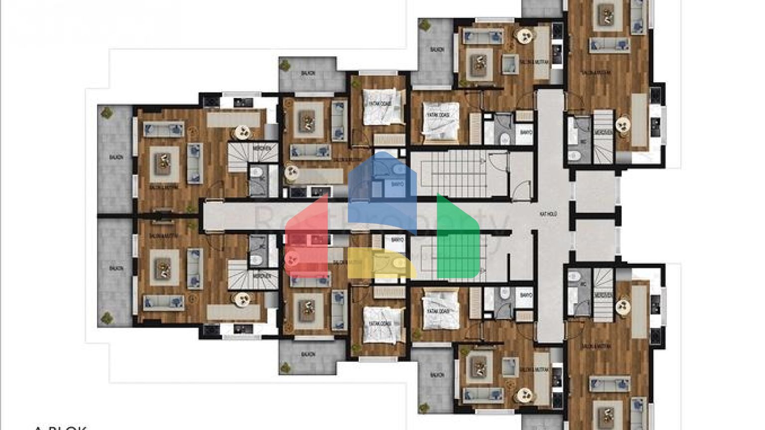 Квартиры в новом комплексе в Махмутларе