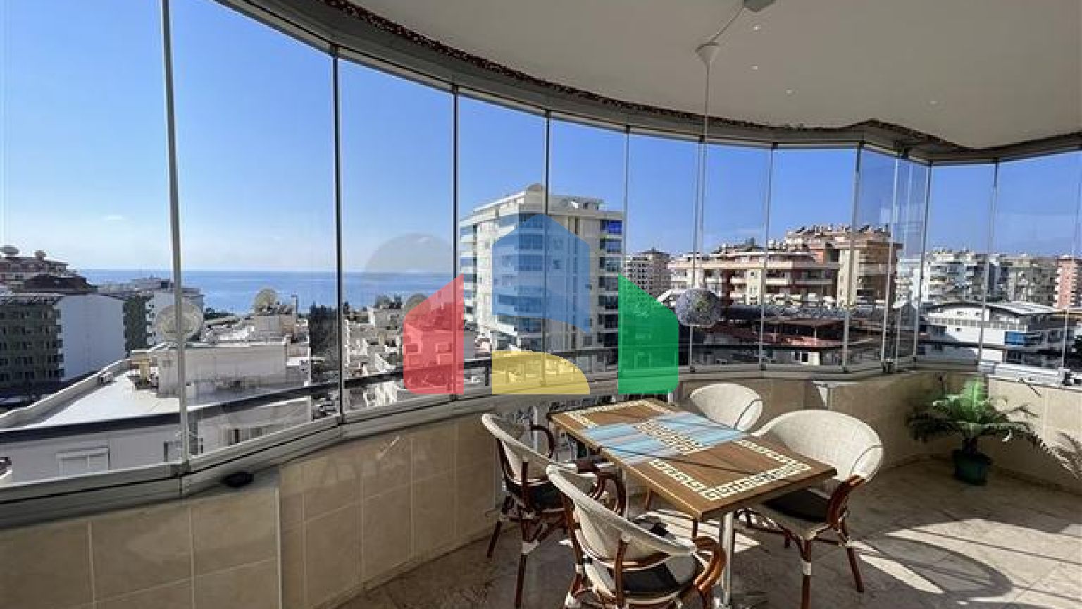 Апартаменти 2 + 1 з видом на море