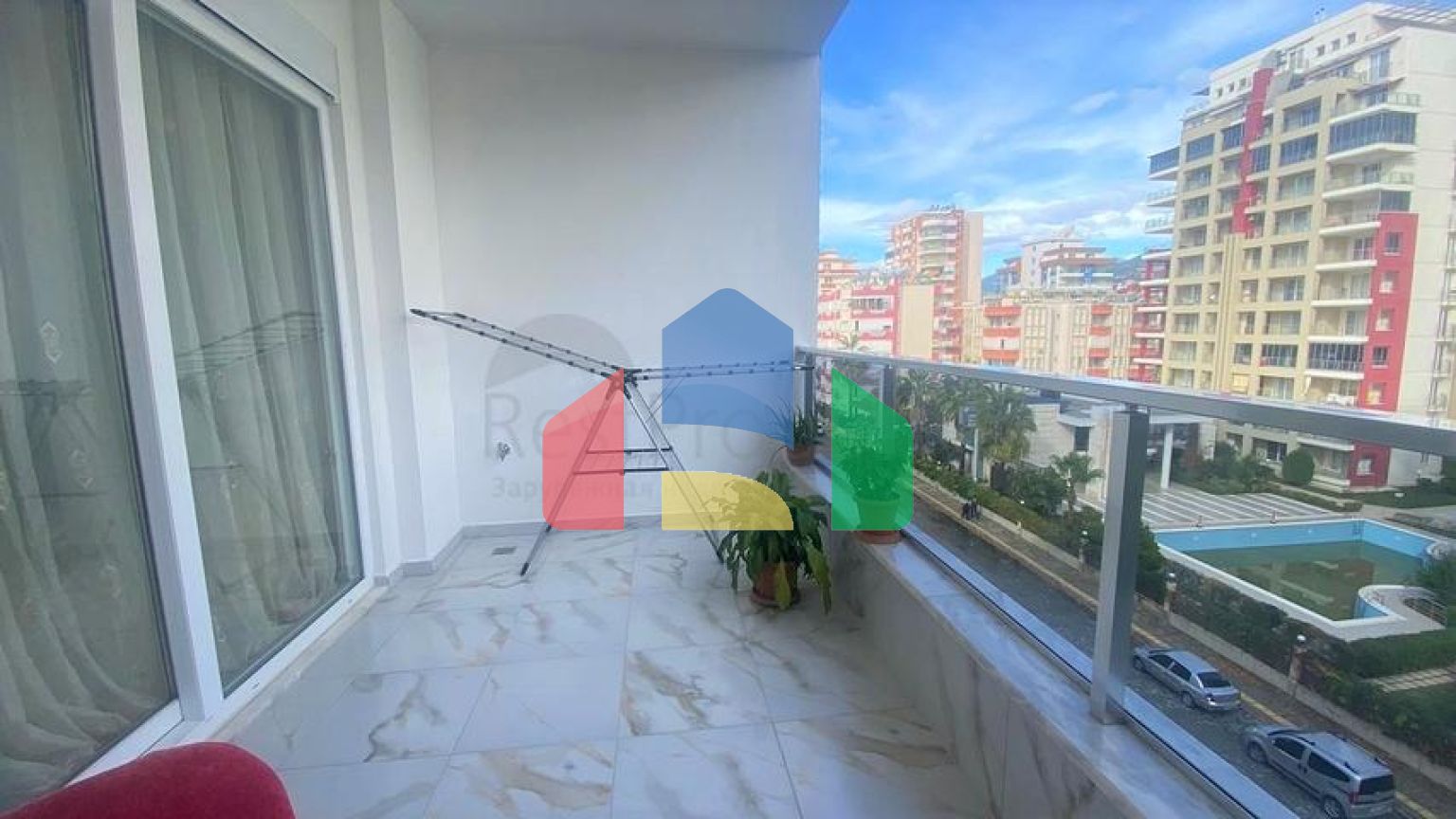 Двухкомнатная квартира с мебелью в Махмутларе