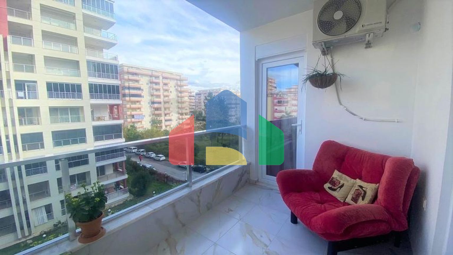 Двухкомнатная квартира с мебелью в Махмутларе