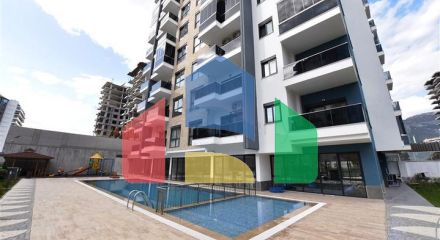 Пентхаус 2+1 в самом центре Махмутлара