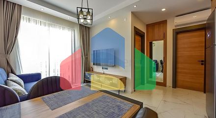 Квартира 1 + 1 в новому комплексі в районі Махмутлар