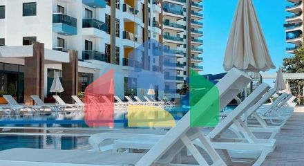 Квартира 1+1 в новом комплексе в районе Махмутлар