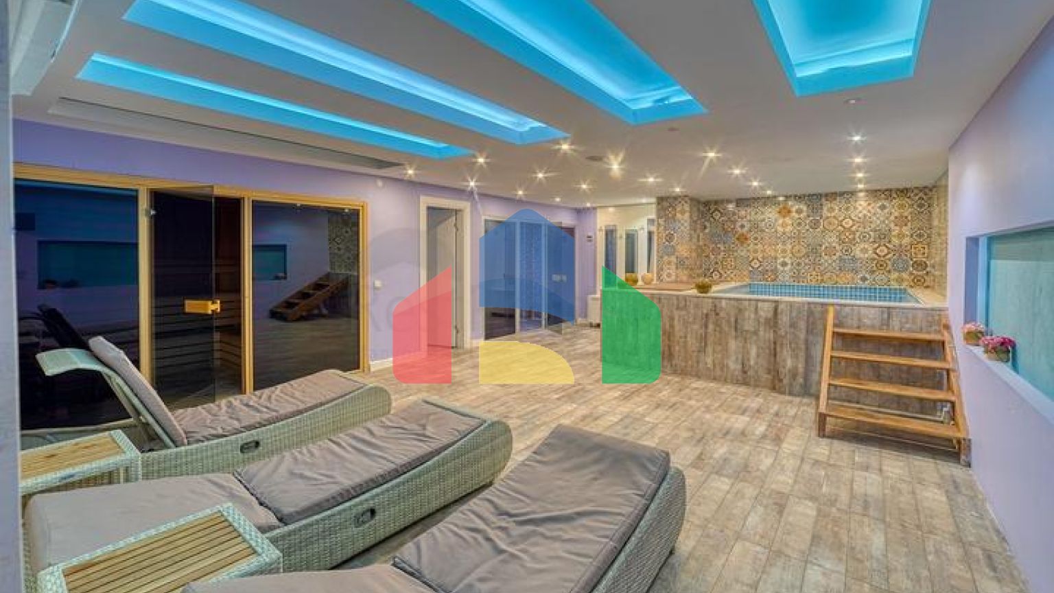 Сучасна квартира 2 + 1 в Махмутларі