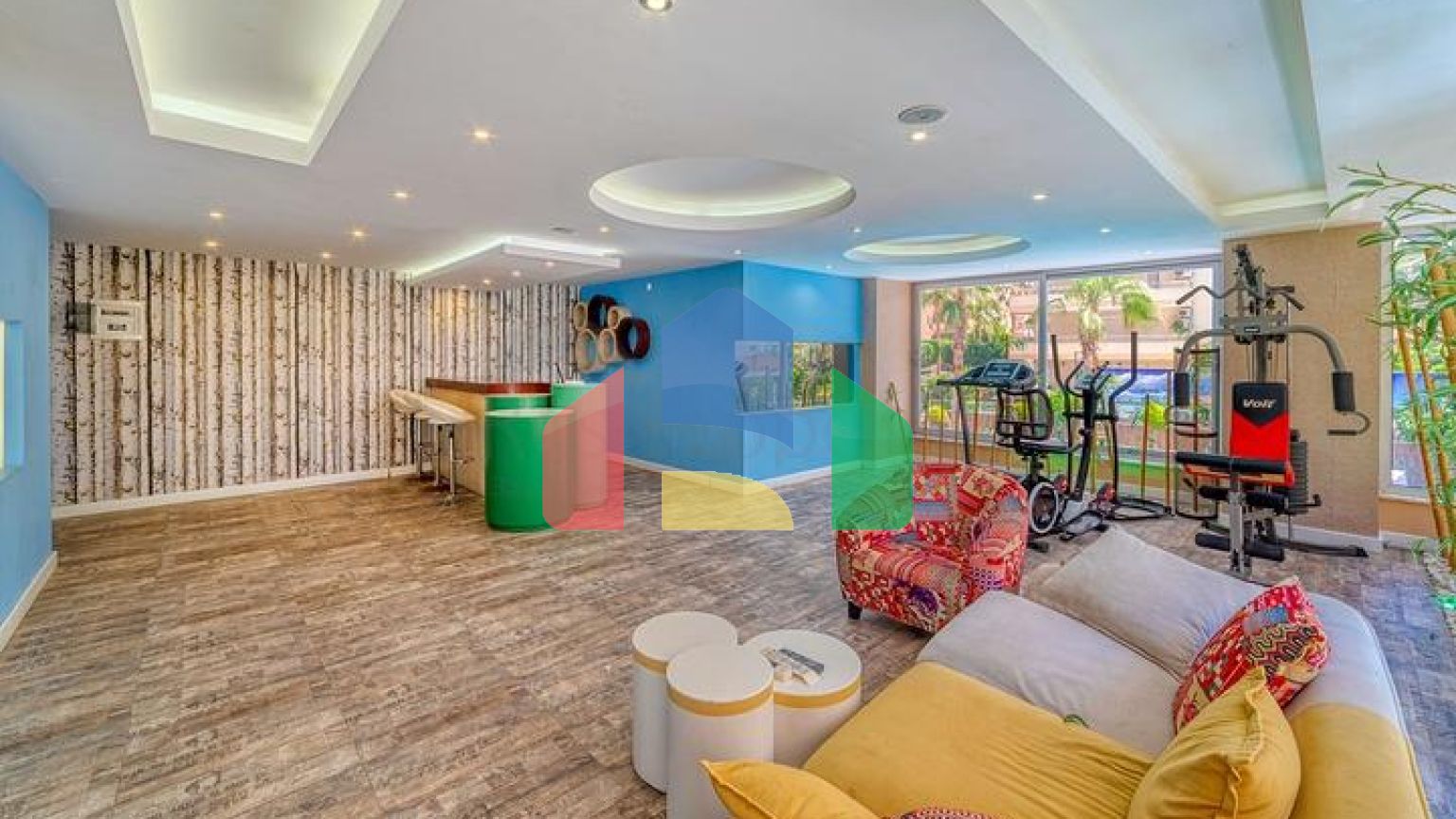 Сучасна квартира 2 + 1 в Махмутларі