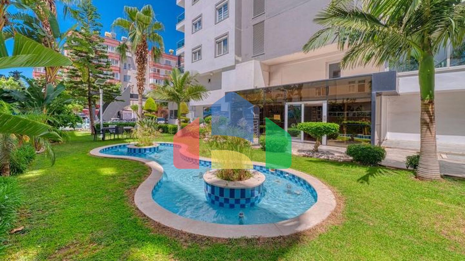 Сучасна квартира 2 + 1 в Махмутларі