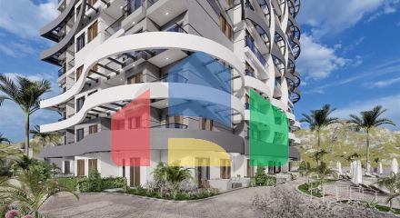 Нова квартира в кращій локації в районі Махмутлар