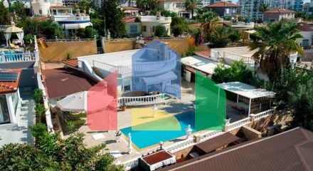 Частная вилла 2+1 в районе Махмутлар всего  в 900м от Средиземного моря