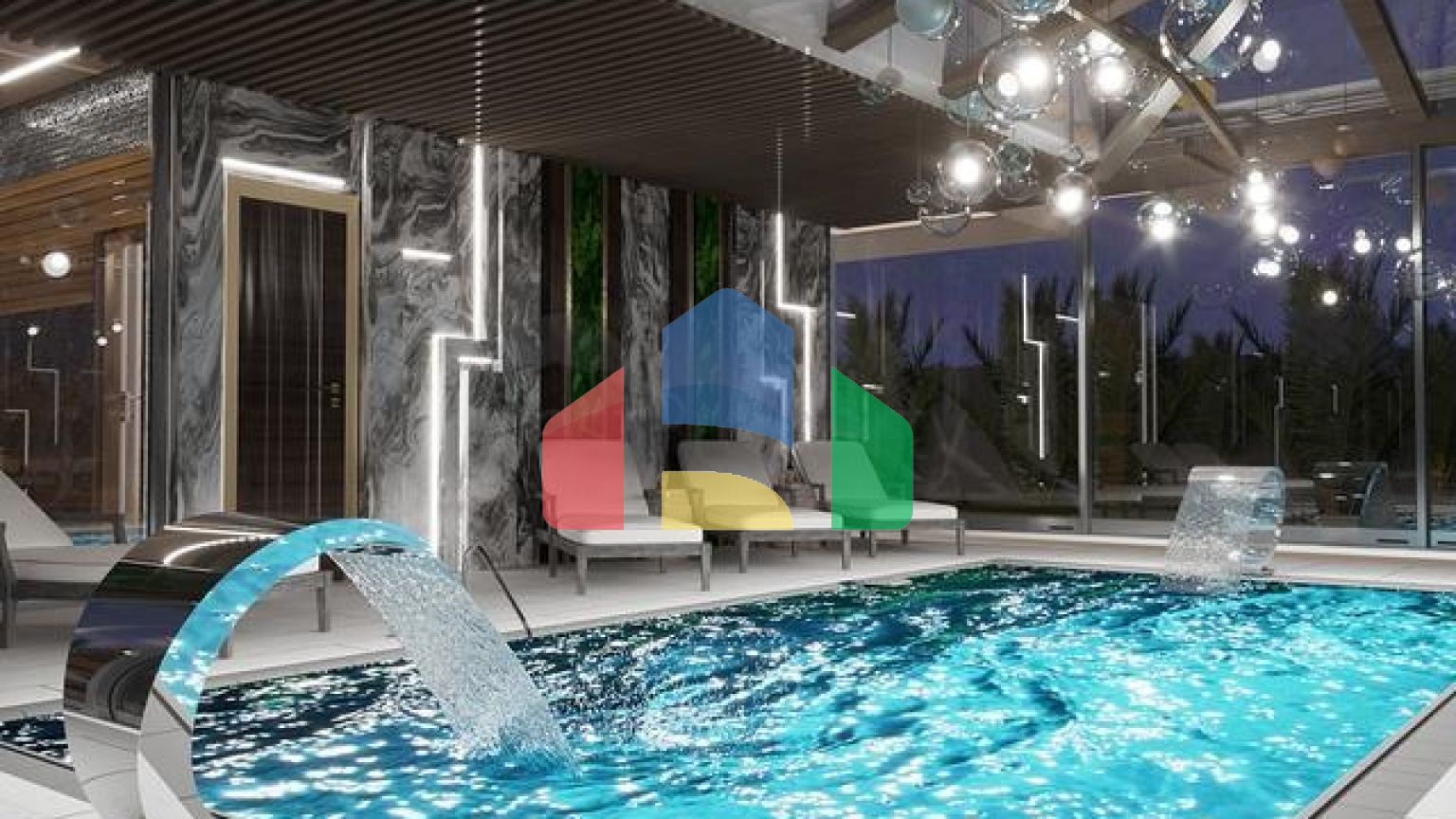 Квартира 1+1 в комплексе в комплексе прмиум класса в районе Махмутлар