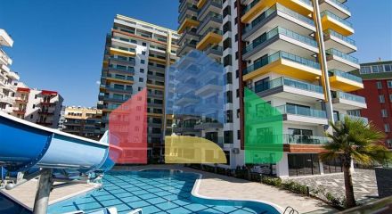 Квартира 1+1 в районі Махмутлар в 50 м від моря